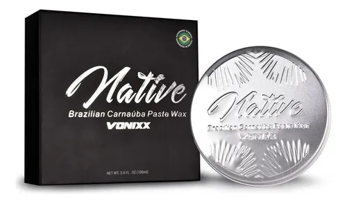 Cera Automotiva Pasta Carnaúba Vonixx Nativa Pura Profissional