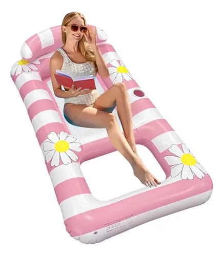 Colchón Flotante Inflable De 160x80 Cm Para Adultos Y Niños – Piscina, Playa Y Lago Con PVC Resistente