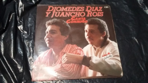 Diomedes Diaz Y Juancho Rois Canta Conmigo Lp Vallenato Inse