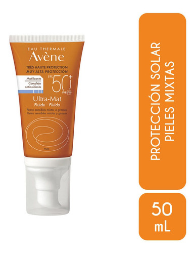 Avene Solar Ultra Mat Fluido Spf 50+ X 50 Ml