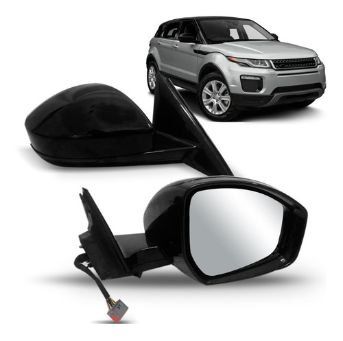 Retrovisor Evoque 2015 16 A 2022 Elétrico Retrátil S/ Pisca