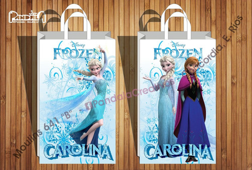 Bolsitas Para Sorpresitas Frozen X10