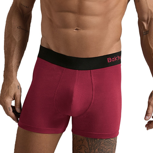 Boxer Bakhou 2018 Algodón Y Lycra Liso