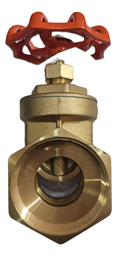 Valvula De Compuerta Roscada Laton 2 Plg Mueller 150wog