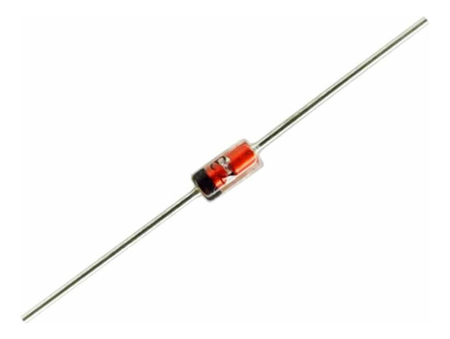 10 X Diodo Zener 1n4733 5.1v 49ma Do-41 1n4733a