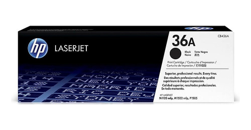 Toner Hp 36a Original Cb436a Fact