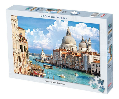 Puzzle El Gran Canal De Venecia - 1000 Pz Tomax Jigsaw