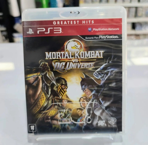 Jogo Mortal Kombat Vs Dc Universe Ps3