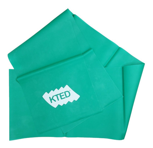 Banda De Resistencia Elástica Kted Verde 1.5m Theraband 