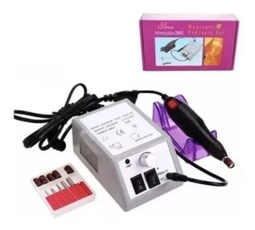 Pulidor De Uñas Eléctrico Set Brocas Manicure Pedicura Drill