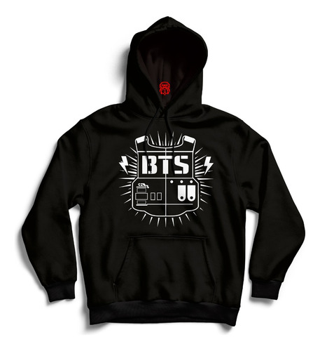 Polera Capucha Personalizada Grupo Surcoreano Bts 001