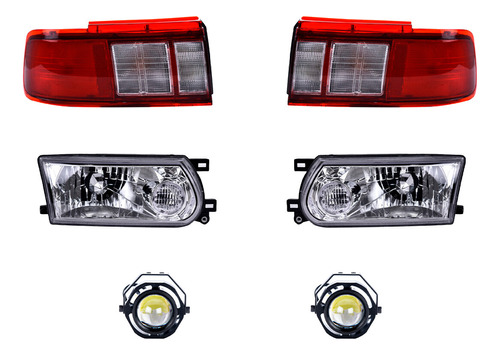 Calaveras + Faros + Neblineros Depo Tsuru 2001-2004