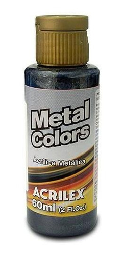 Acrilico Metalico Negro 60 Ml