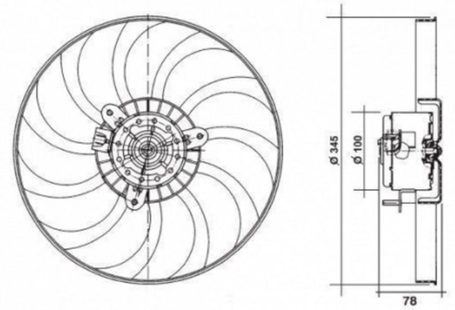 Electroventilador Valeo Ford Ka 1.0 1.6 Desde 1999 Sin Aire