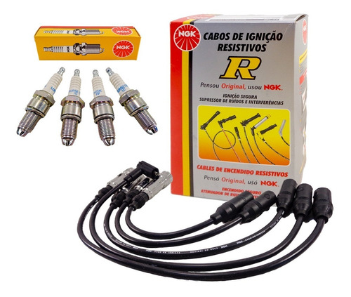 Kit Cables+bujias Ngk Vw Golf Iii 95/98 1,8