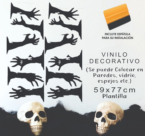 Vinil Para Pared Ventanas Etc Modelo #18 Halloween