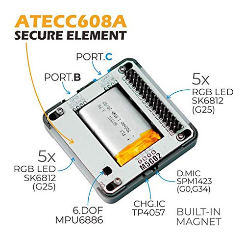 Kit De Desarrollo M5stack Core2 Esp32 Iot Para Aws Iot Eduki