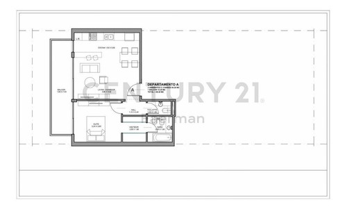 Imagen 3 de 9 de Venta Departamento 2 Ambientes Belgrano A Estrenar
