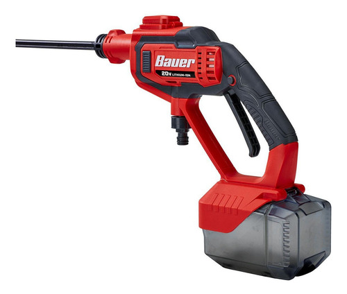 Hidrolavadora Inalambrica Bauer 20 V - Solo Herramienta Color Rojo Frecuencia 60hz
