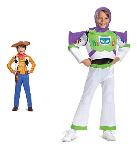Disney Toy Story - Disfraz Clásico De Woody Para Niños Peque