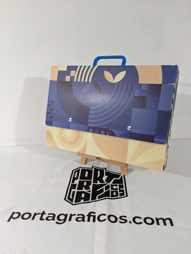 Imagen 2 de 3 de Portaplanos Marca: Portagráficos Mod. Amazul / Tabloide