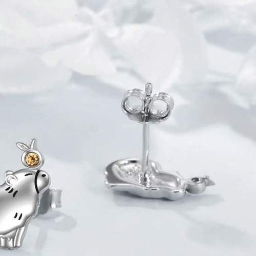 Pendientes De Capibara, Adorno A La Moda, Pendientes, Joyas