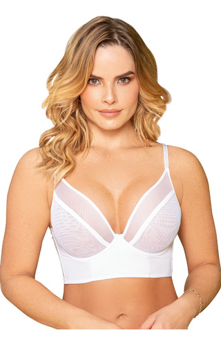 Bustier Mujer Blanco Mp 92886