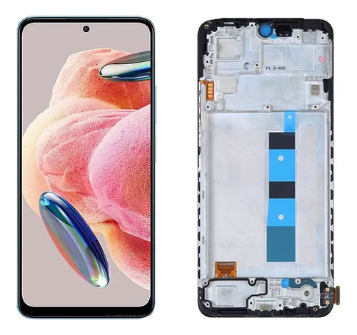 Tela Display Compatível Redmi Note 12 4g Vivid Com Aro