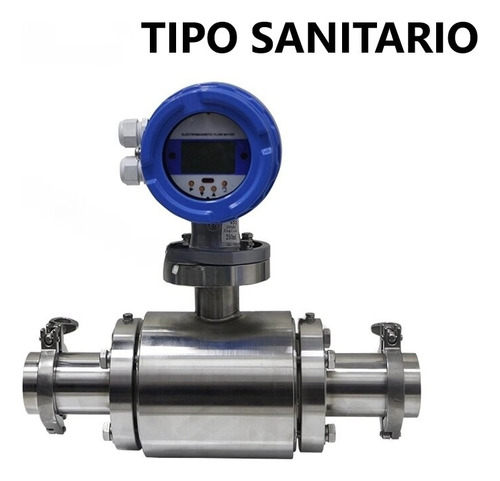 Medidor De Flujo Electromagnético Digital - Configurable