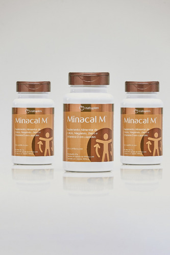 Imagem 1 de 5 de Kit Minacal M - 3 Unidade - C/60