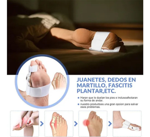 Corrector Ortopédico Juanete Hallux Valgus De Do Del Pie