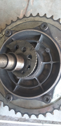 Imagen 2 de 6 de Porta Corona Y Corona Completa Suzuki Dr 650