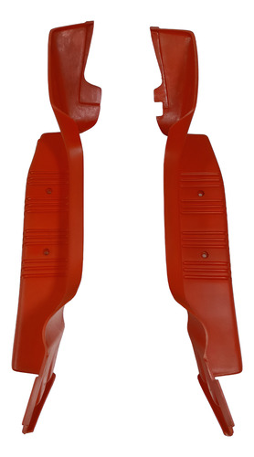 Pedana Ciclomotor Zanella Sol 50/70 Roja Juego .