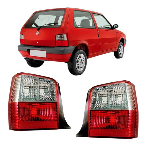 Juego Faro Trasero Fiat Uno Fire, 2004/2014  Calidad