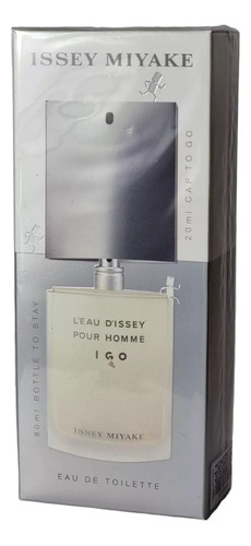 Perfume Issey Miyake L'eau D'issey Igo Pour Homme Edt 100 Ml