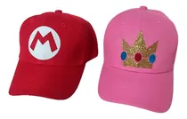 Comprar Gorras Pareja Mario Bros Y Princesa Peach