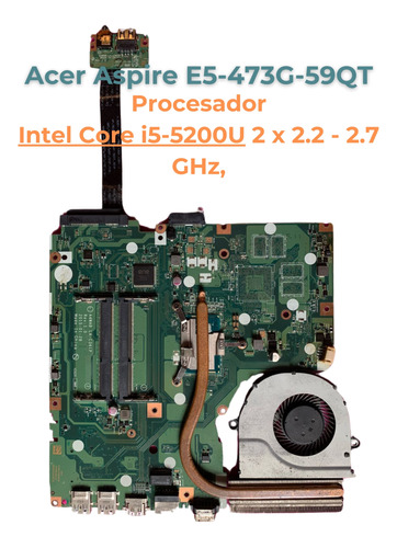 Motherboard  Aspire E5-473g  La-c341p Placa Made Laptop Acer