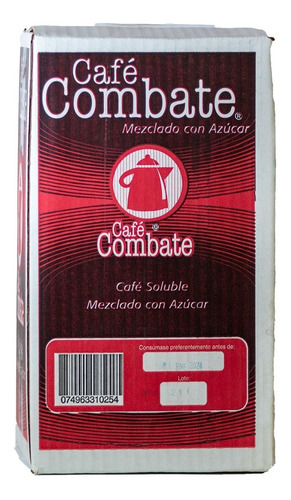 Café Combate Soluble Con Azúcar 2 Kilos