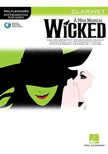 Libro: Wicked: Clarinet Play-along Pack (instrumental