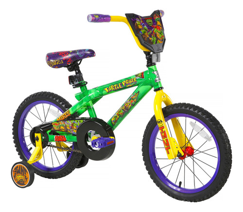 Bicicleta Infantil 16 Pulgadas Divertida Y Resistente