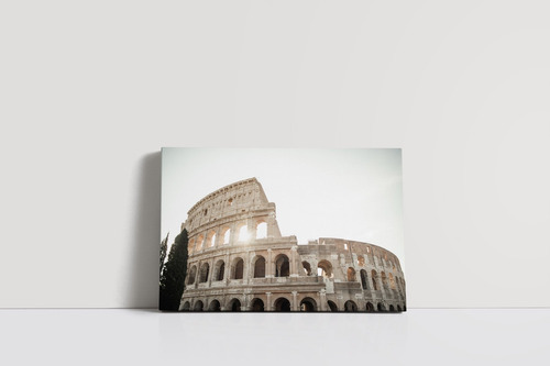 Cuadro Coliseo Roma 40x60cm Lienzo - Canvas