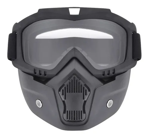 Careta Mascara Modular Cafe Racer Cascos Cl sicos Open Face