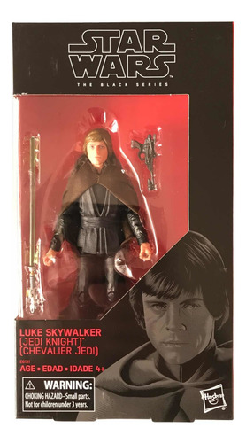 Luke Skywalker Jedi Knight Star Wars The Black Series 6 Pulg (Usado)
