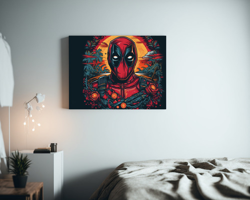 Poster Conceptual Dead Pool Alta Resolucion 50x40cm