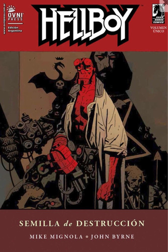 Cómic, Hellboy Semilla De Destrucción Ovni Press