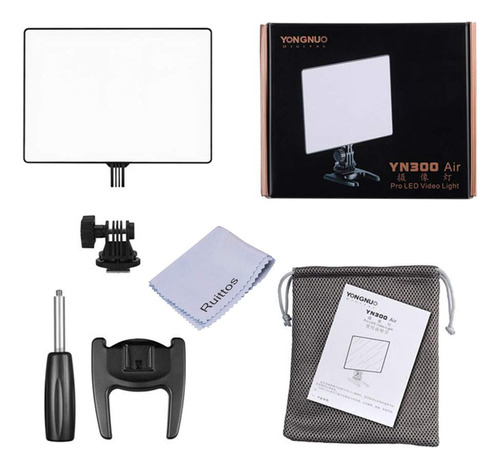 Luz Led Video Para Camara Fotografica Iluminacion Ajustable