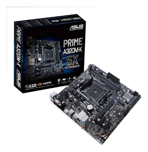 Tarjeta Madre Asus Prime A320m-k Socket Am4 Ddr4 Amd Ryzen