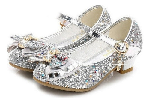 O Zapatos De Niña Sandalias Princesa Zapatillas De Cristal