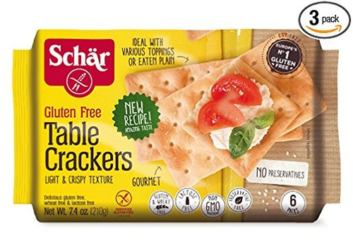 Schar Sin Gluten Galletas Libres De La Tabla, 7,4 Onzas (paq