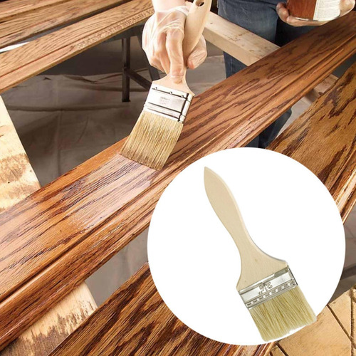 Pincel Para Pintar Con Mango De Madera Para 19 Cm X 5,5 Cm X